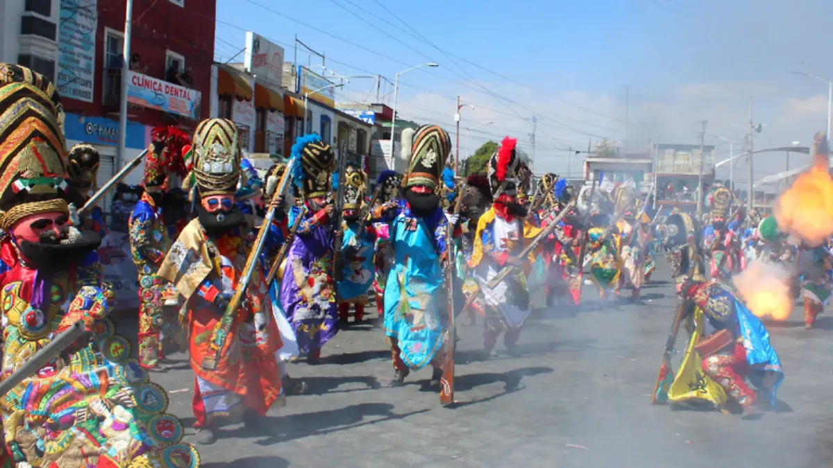 Revive el carnaval de Huejotzingo